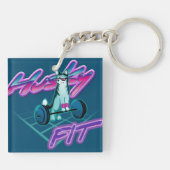 Husky Fit Sleutelhanger (Achterkant)