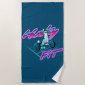 Husky Fit Strandlaken (Voorkant)