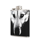 Husky Flask Custom Husky Wolf Pup Drink Flask Heupfles (Links)