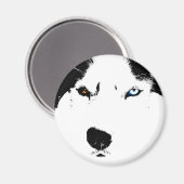 Husky Fridge Magnet Alaskan Sled Dog Magnet / Gift (Voorkant / Achterkant)