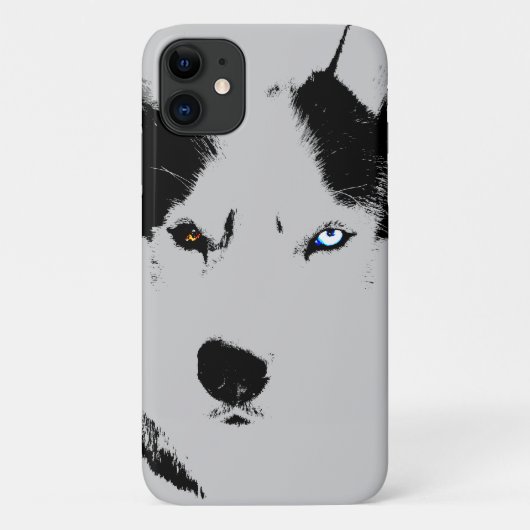 Husky Galaxy S3 Hoesje Sled Dog Husky Hoesje (Achterkant)
