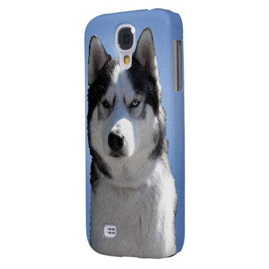 Husky Galaxy S4 Hoesje Sled Hondenliefhebber Gifts (Achterkant Links)