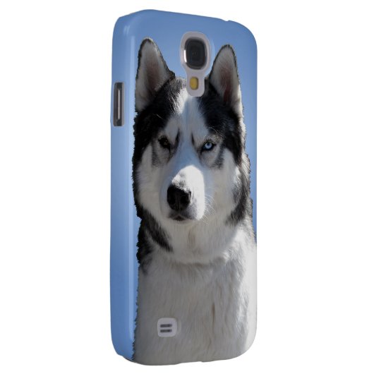 Husky Galaxy S4 Hoesje Sled Hondenliefhebber Gifts (Back/Rechts)