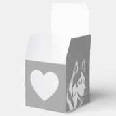 Husky Gift Box Personaliseren Husky Malamute Gift  Bedankdoosjes (Geopend)
