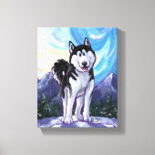 Husky Gifts & Accessoires Canvas Afdruk (Voorkant)