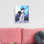 Husky Gifts & Accessoires Canvas Afdruk (Insitu (Woonkamer))