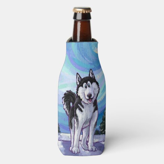 Husky Gifts & Accessoires Flesjeskoeler (Fles Voorkant)