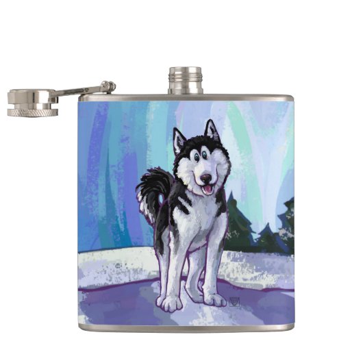 Husky Gifts & Accessoires Heupfles (Geopend)