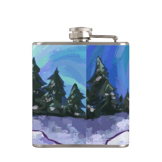 Husky Gifts & Accessoires Heupfles (Achterkant)