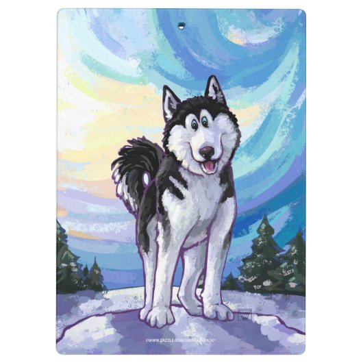 Husky Gifts & Accessoires Klembord (Achterkant)