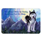 Husky Gifts & Accessoires Magneet (Horizontaal)
