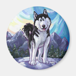 Husky Gifts & Accessoires Magneet