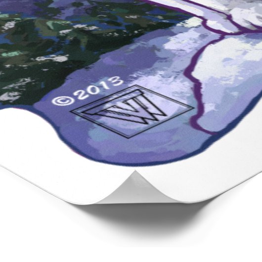 Husky Gifts & Accessoires Poster (Hoek)