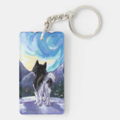Husky Gifts & Accessoires Sleutelhanger (achterkant)
