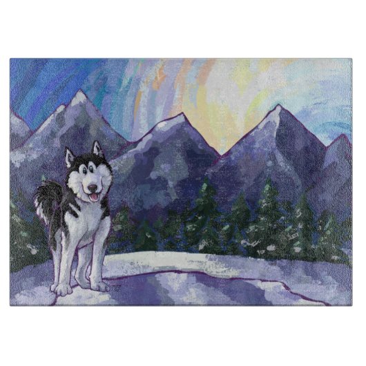 Husky Gifts & Accessoires Snijplank (Voorkant)