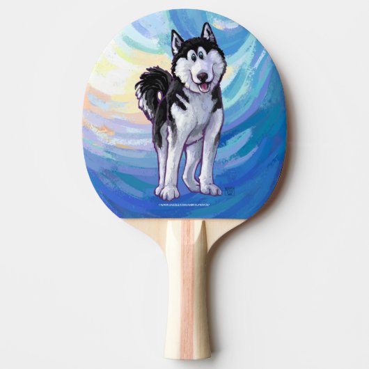 Husky Gifts & Accessoires Tafeltennisbatje (Voorkant)