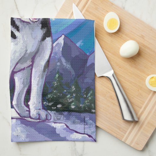Husky Gifts & Accessoires Theedoek (Quarter Fold)