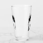 Husky Glass Siberian Husky Eyes Glass Personaliser Glas (Links)