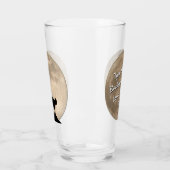 Husky Glasses Husky Wolf Moon Glass , speciaal gep Glas (Links)