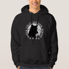Husky-Glück läuft auf vier Pfoten Hoodie