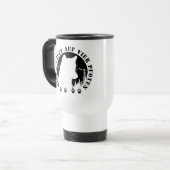 Husky-Glück läuft auf vier Pfoten Reisbeker (Voorkant links)