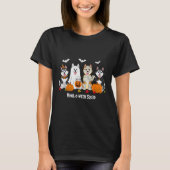 Husky Halloween Howl O Ween Squad  T-shirt (Voorkant)