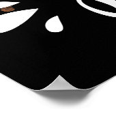 Husky |Happy Herfst Yall Siberian Husky Thanksgivi Poster (Hoek)