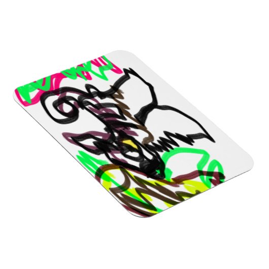 Husky herfst spelen magneet (Rechterzijde)