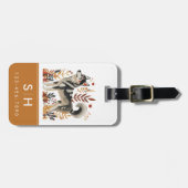 Husky-hond bagage label (Voorkant horizontaal)