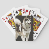 Husky Hond Classic Speelkaarten (Achterkant)