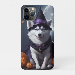 Husky Hond Halloween Avontuur Moonlit Magic Spooky Case-Mate iPhone Case