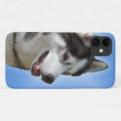 Husky-hond iPhone hoezen Husky Malamute Pup hoezen (Achterkant (horizontaal))