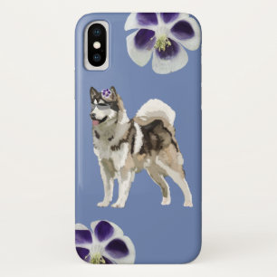 Husky-hond  Kunst Apple iPhone X, nauwelijks aanwe Case-Mate iPhone Case