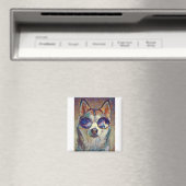 Husky hond! magneet (Insitu (Vaatwasser))