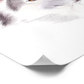 Husky-hond poster / dier posters (Hoek)