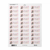 Husky Hond Retouradres Labels (Full Sheet)