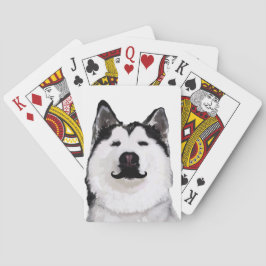 Husky-hond Speelkaarten