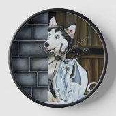 Husky Hond Witte Draak Avontuur (Voorkant)