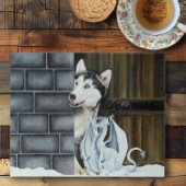Husky Hond Witte Draak Avontuur Legpuzzel
