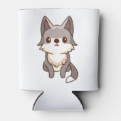 Husky hond wolfshond blikjeskoeler (Voorkant)