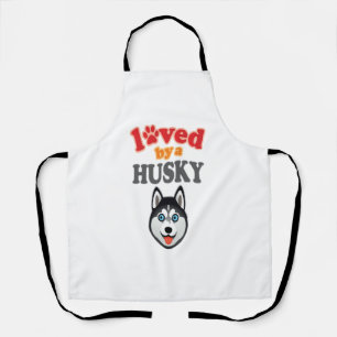 Husky Hondenliefhebber Schort