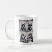 Husky Hondenportret Koffiemok (Links)