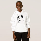 Husky Hoodie Kind Sled Dog Kind Husky Sweatshirt (Voorkant volledig)