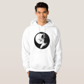 Husky Hoodie Wolf Art Hooded Sweatshirt Dog Shirts (Voorkant volledig)