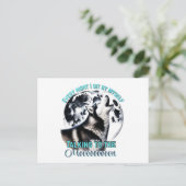 Husky Howl-Briefkaart Briefkaart (Staand voorkant)
