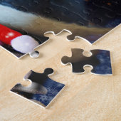 Husky Humbug kerst Legpuzzel (Zijkant)