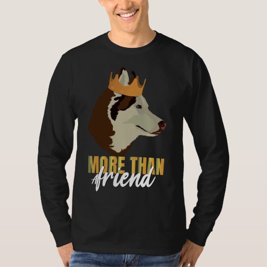 Husky Husky Eigenaar Husky Husky Heartbea Siberi T-shirt (Voorkant)