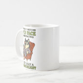 Husky I'm Sorry My Resting Face Is Intimidating Koffiemok (Voorkant links)