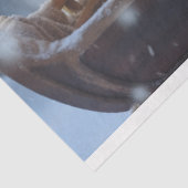 Husky in Sleigh 1 Decoupage papier (Detail)