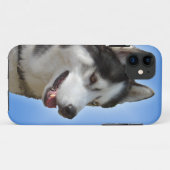 Husky iPhone 5 Hoesje Siberian Husky Malamute Hoes (Achterkant (horizontaal))